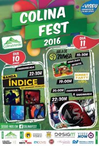 Cartaz da ColinaFest 2016